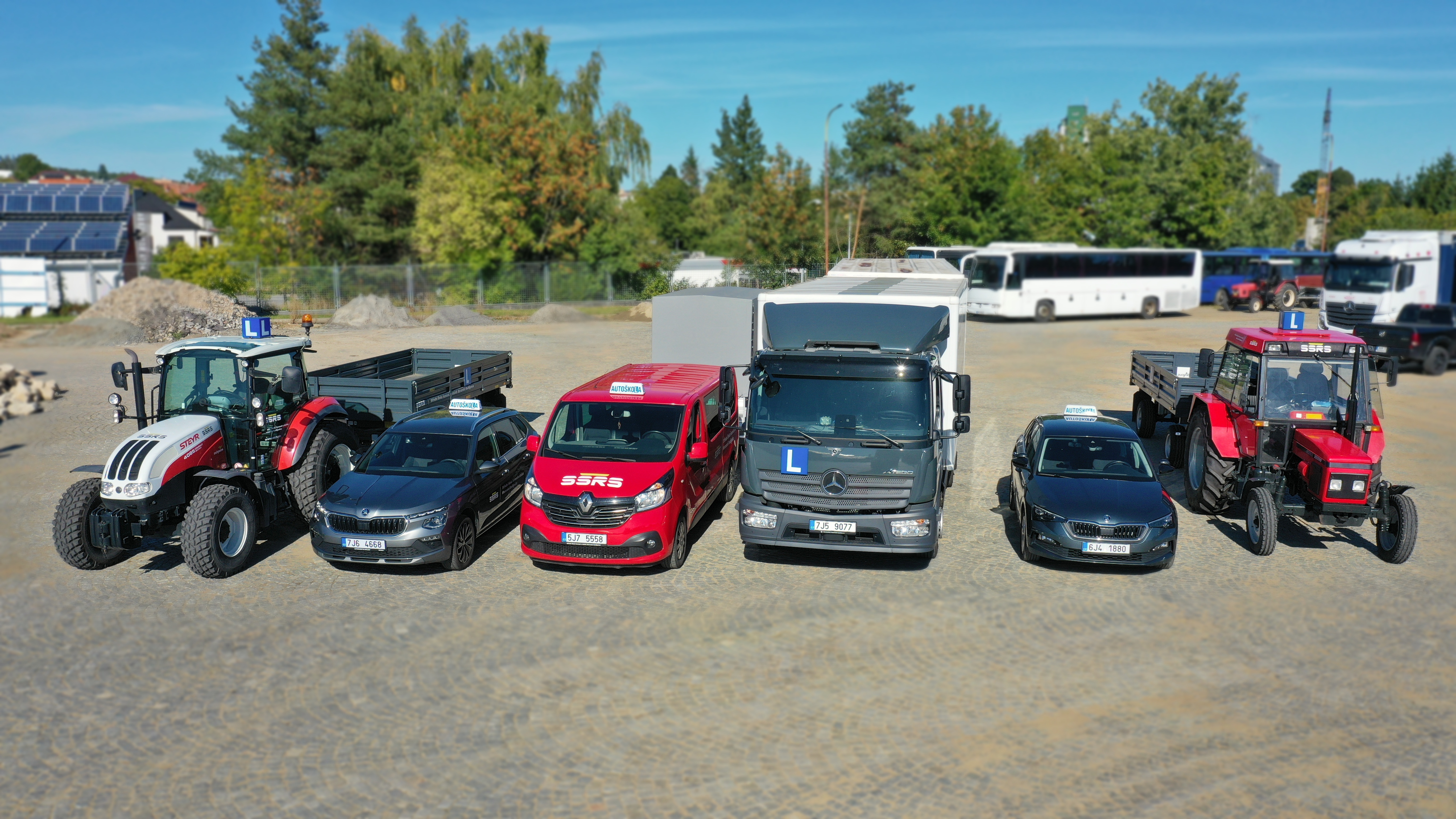 VOZOVÝ PARK autoškoly