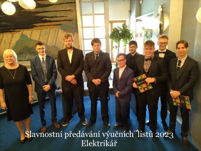 Slavnostní předávání výučních listů 19. 6. 2023